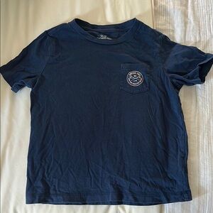 Vineyard Vines Dark Blue Pocket Tee with Graphic